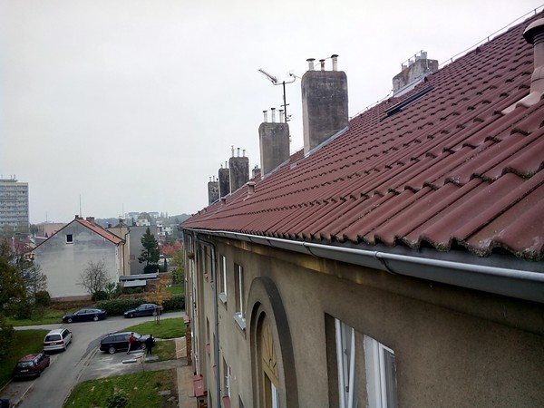 Ochrana okapových žlabů proti listí Chotěboř