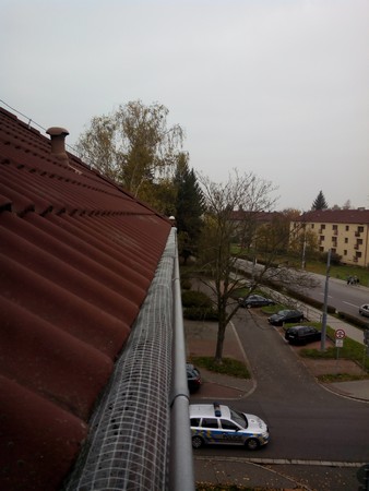 Ochrana okapových žlabů proti listí Chotěboř