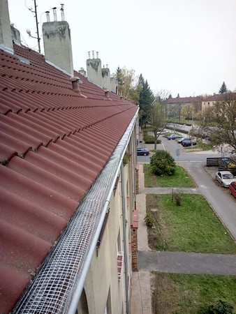 Ochrana okapových žlabů proti listí Chotěboř