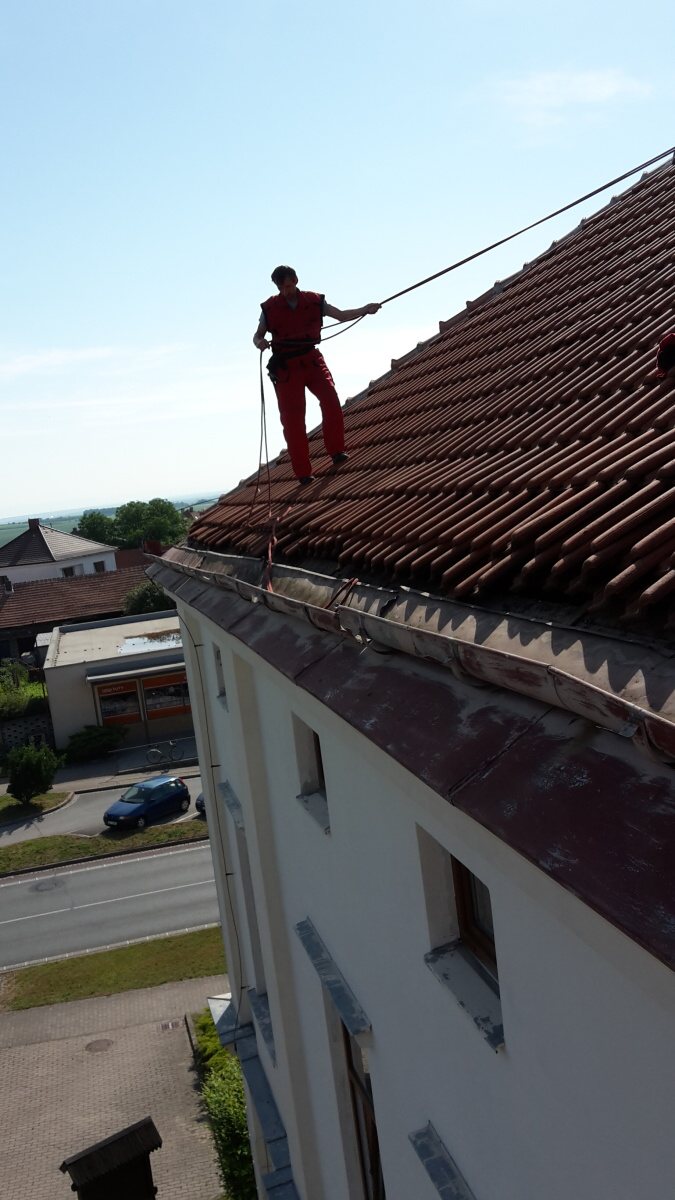 Demontáž a montáž žlabu