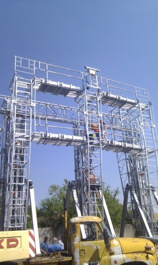 Montáž technologických prvků Elektrárna Prunéřov