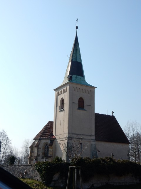 Oprava střechy kostela Živanice