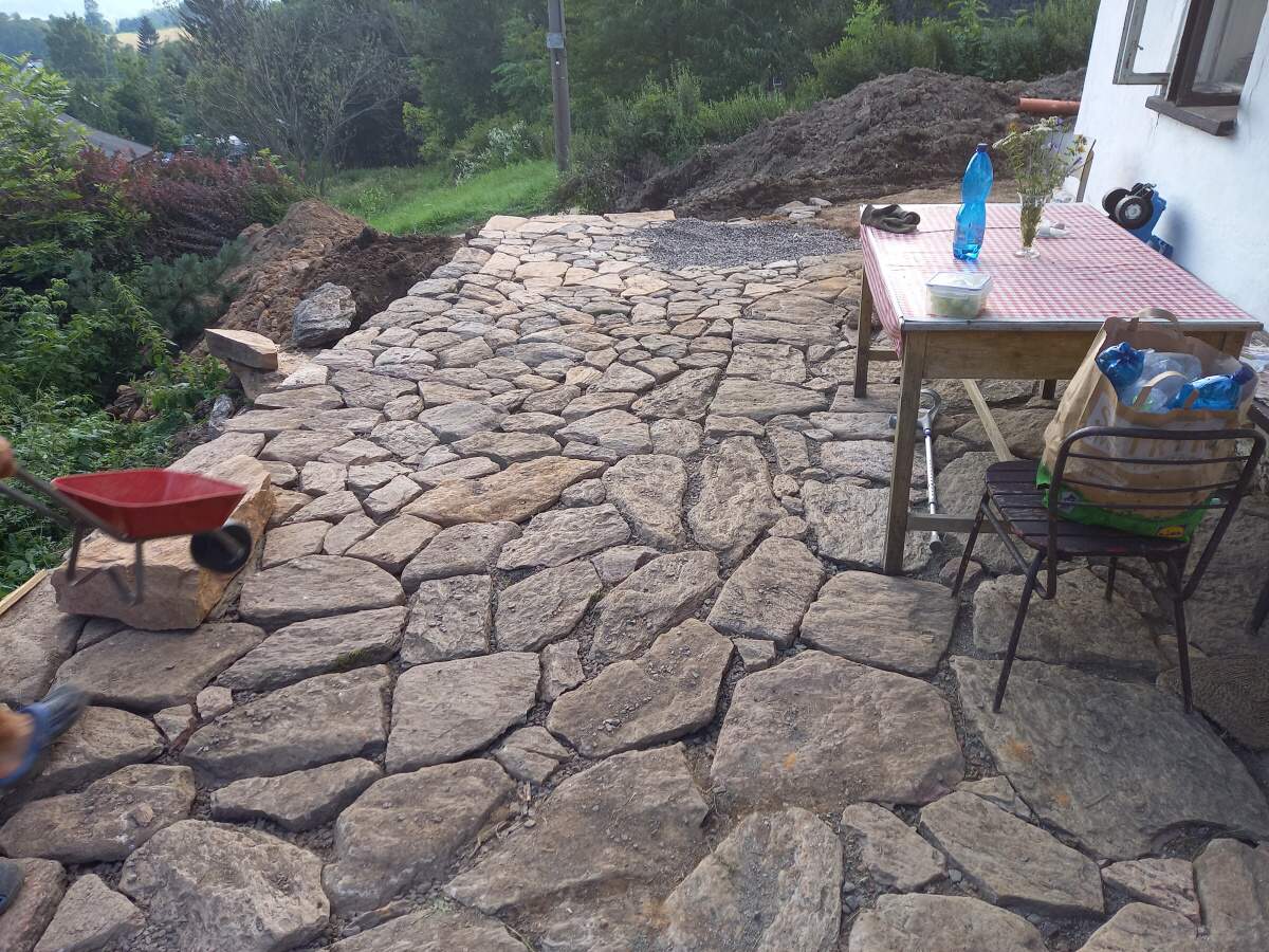 Kompletní vybudování terasy